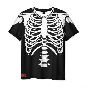 Мужская футболка 3D с принтом Skeleton clique в Тюмени, 100% полиэфир | прямой крой, круглый вырез горловины, длина до линии бедер | blurryface | bones | heavy dirty soul | heavydirtysoul | skeleton | skeleton clique | top | twenty one pilots