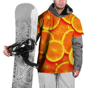 Накидка на куртку 3D с принтом Сочные апельсины в Тюмени, 100% полиэстер |  | Тематика изображения на принте: апельсин | летние | сочные | цитрус | яркие