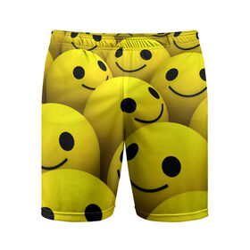Мужские шорты 3D спортивные с принтом Счастливые смайлики в Тюмени,  |  | no problems | smile | без проблем | весёлый | довольный | оптимизм | позитив | позитивный | радость | смайлики | смех | счастливый | счастье | улыбаться | улыбка | хорошее настроение