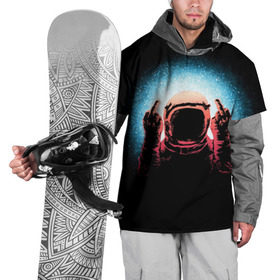 Накидка на куртку 3D с принтом Spaceman в Тюмени, 100% полиэстер |  | cosmic | galaxy | space | spaceman | астронавт | вселенная | галактика | космонавт | космос