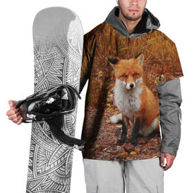 Накидка на куртку 3D с принтом Лиса в Тюмени, 100% полиэстер |  | fox | животное | зверь | красивая | лес | лис | лиса | лисенок | лисица | лисичка | мех | патрикеевна | песец | плутовка | прикольная | природа | рыжая | рыжий цвет | сказка | хвост | хитрая | хищник