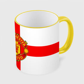 Кружка с полной запечаткой с принтом Manchester united в Тюмени, керамика | ёмкость 330 мл | Тематика изображения на принте: 3д | fc | manchester united | mu | англия | британия | игра | канониры | красные дьяволы | лондон | манчестер | мю | флаг | флаг британии | футбол | эмблема