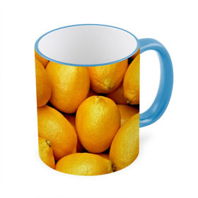 Кружка 3D с принтом Лимончики в Тюмени, керамика | ёмкость 330 мл | Тематика изображения на принте: 3d | витамин | еда | желтый | лето | лимон | много | пища | прикольные | сочные | фрукты | цитрус | яркие