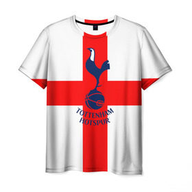 Мужская футболка 3D с принтом Tottenham в Тюмени, 100% полиэфир | прямой крой, круглый вырез горловины, длина до линии бедер | 3d | english | fc | football | new | tottenham | tottenham hotspur | англия | британия | логотип | лондон | новые | популярные | прикольные | тоттенхэм | тоттенхэм хотспур | фк | флаг | футбол | футбольный клуб