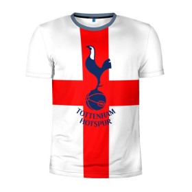 Мужская футболка 3D спортивная с принтом Tottenham в Тюмени, 100% полиэстер с улучшенными характеристиками | приталенный силуэт, круглая горловина, широкие плечи, сужается к линии бедра | 3d | english | fc | football | new | tottenham | tottenham hotspur | англия | британия | логотип | лондон | новые | популярные | прикольные | тоттенхэм | тоттенхэм хотспур | фк | флаг | футбол | футбольный клуб