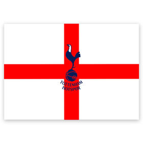 Поздравительная открытка с принтом Tottenham в Тюмени, 100% бумага | плотность бумаги 280 г/м2, матовая, на обратной стороне линовка и место для марки
 | Тематика изображения на принте: 3d | english | fc | football | new | tottenham | tottenham hotspur | англия | британия | логотип | лондон | новые | популярные | прикольные | тоттенхэм | тоттенхэм хотспур | фк | флаг | футбол | футбольный клуб