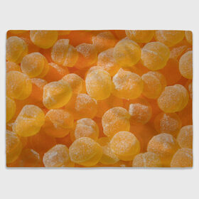 Плед 3D с принтом Апельсиновый мармелад в Тюмени, 100% полиэстер | закругленные углы, все края обработаны. Ткань не мнется и не растягивается | 