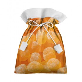 Подарочный 3D мешок с принтом Апельсиновый мармелад в Тюмени, 100% полиэстер | Размер: 29*39 см | 