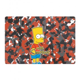 Магнитный плакат 3Х2 с принтом Bart в Тюмени, Полимерный материал с магнитным слоем | 6 деталей размером 9*9 см | simpsons | барт | мульт | симпсоны