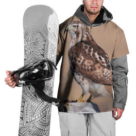 Накидка на куртку 3D с принтом Ястреб в Тюмени, 100% полиэстер |  | Тематика изображения на принте: белый | беркут | большой | горный | грифон | клюв | коготь | кондор | коршун | крылья | ночной | огромный | орел | орлан | перья | полет | птица | размах крыла | сокол | степной | хищник | ястреб