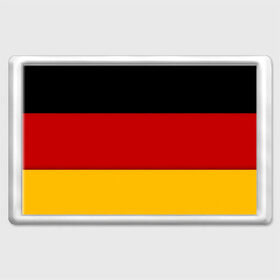 Магнит 45*70 с принтом Германия в Тюмени, Пластик | Размер: 78*52 мм; Размер печати: 70*45 | germany | флаг