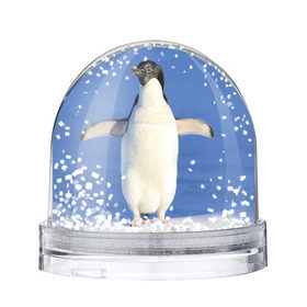Снежный шар с принтом Пингвин в Тюмени, Пластик | Изображение внутри шара печатается на глянцевой фотобумаге с двух сторон | айсберг | антарктида | антарктика | арктика | буревестник | глупый | императорский | клюв | королевский | крылья | ласты | лёд | линукс | океан | пилигрим | полюс | птица | север | снег | умка | фрак