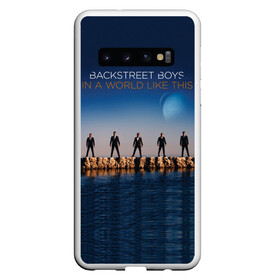 Чехол для Samsung Galaxy S10 с принтом In A World Like This в Тюмени, Силикон | Область печати: задняя сторона чехла, без боковых панелей | backstreet boys | bsb
