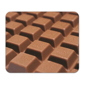 Коврик прямоугольный с принтом Шоколад в Тюмени, натуральный каучук | размер 230 х 185 мм; запечатка лицевой стороны | 