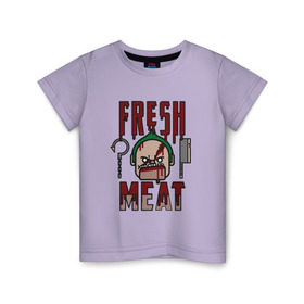 Детская футболка хлопок с принтом Dota 2 - Fresh Meat в Тюмени, 100% хлопок | круглый вырез горловины, полуприлегающий силуэт, длина до линии бедер | dota | dota2 | game | online | дота | игра | крюк | онлайн | пудж | стратегия | хук