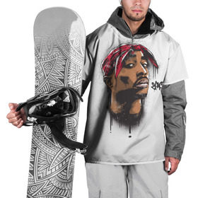 Накидка на куртку 3D с принтом 2Pac в Тюмени, 100% полиэстер |  | Тематика изображения на принте: 2pac | rap | shakur | tupac | рэп | тупак | шакур