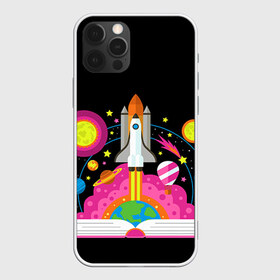 Чехол для iPhone 12 Pro Max с принтом Космос в Тюмени, Силикон |  | звезды | космос | планета | ракета