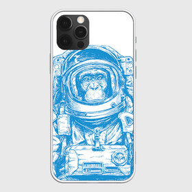 Чехол для iPhone 12 Pro Max с принтом Космомакака в Тюмени, Силикон |  | день космонавтики | звезда | звезды | космонавт | космонавты | космос | планета | планеты | ракета | ракеты