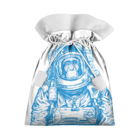 Подарочный 3D мешок с принтом Космомакака в Тюмени, 100% полиэстер | Размер: 29*39 см | день космонавтики | звезда | звезды | космонавт | космонавты | космос | планета | планеты | ракета | ракеты