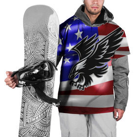 Накидка на куртку 3D с принтом Флаг США с орлом в Тюмени, 100% полиэстер |  | usa | америка | белоголовый | герб | государство | доллар | дядя сэм | звездно полосатый флаг | лысый | нато | оон | орел | птица | свобода | символ | соединённые штаты америки | страна | сша | штат