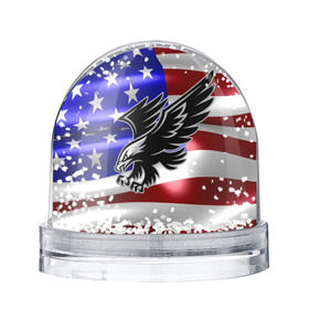 Снежный шар с принтом Флаг США с орлом в Тюмени, Пластик | Изображение внутри шара печатается на глянцевой фотобумаге с двух сторон | usa | америка | белоголовый | герб | государство | доллар | дядя сэм | звездно полосатый флаг | лысый | нато | оон | орел | птица | свобода | символ | соединённые штаты америки | страна | сша | штат