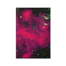 Обложка для паспорта матовая кожа с принтом Розовый космос в Тюмени, натуральная матовая кожа | размер 19,3 х 13,7 см; прозрачные пластиковые крепления | Тематика изображения на принте: nebula | space | star | вселенная | звезды | земля | космический | космос | планеты | плеяды | пространство | созвездие