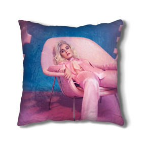 Подушка 3D с принтом Katy Perry в Тюмени, наволочка – 100% полиэстер, наполнитель – холлофайбер (легкий наполнитель, не вызывает аллергию). | состоит из подушки и наволочки. Наволочка на молнии, легко снимается для стирки | Тематика изображения на принте: katy perry | кэти перри