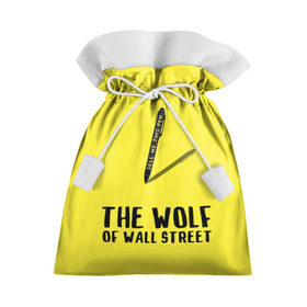 Подарочный 3D мешок с принтом Волк с Уолл Стрит в Тюмени, 100% полиэстер | Размер: 29*39 см | Тематика изображения на принте: the wolf of wall street | волк с уолл стрит | леонардо дикаприо | мартин скорсезе | продай мне эту ручку