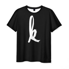 Мужская футболка 3D с принтом ki в Тюмени, 100% полиэфир | прямой крой, круглый вырез горловины, длина до линии бедер | kiiara | linkin park | киара | линкин парк