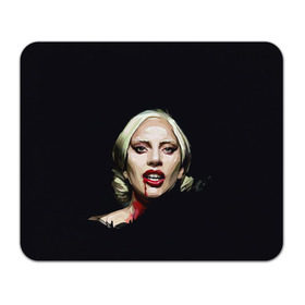 Коврик прямоугольный с принтом Леди Гага в Тюмени, натуральный каучук | размер 230 х 185 мм; запечатка лицевой стороны | lady gaga | леди гага