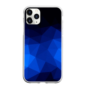 Чехол для iPhone 11 Pro Max матовый с принтом Синие полигоны в Тюмени, Силикон |  | абстракция | бумага | геометрия | грани | изгиб | линии | полигоны | полосы | постель | розовый | сочетания | текстура | треугольники