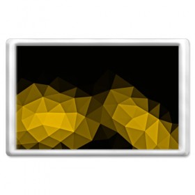 Магнит 45*70 с принтом Abstract yellow в Тюмени, Пластик | Размер: 78*52 мм; Размер печати: 70*45 | 