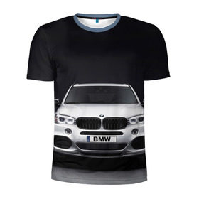 Мужская футболка 3D спортивная с принтом BMW X5 в Тюмени, 100% полиэстер с улучшенными характеристиками | приталенный силуэт, круглая горловина, широкие плечи, сужается к линии бедра | bmw | x3 x4 x5 x6 x7 x8 | авто | автомобиль | блатная | бмв | бумер | бэха | иномарка | концерн | красивая | крутая | марка немецкая | машина | пацанский таз | прикольная | тачила | тачка