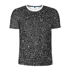 Мужская футболка 3D спортивная с принтом Die Antwoord. Рисунки в Тюмени, 100% полиэстер с улучшенными характеристиками | приталенный силуэт, круглая горловина, широкие плечи, сужается к линии бедра | dia | ninja | rap | rave | yolandi | zef | африка | графити | чаппи | юар