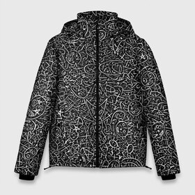 Мужская зимняя куртка 3D с принтом Die Antwoord Рисунки в Тюмени, верх — 100% полиэстер; подкладка — 100% полиэстер; утеплитель — 100% полиэстер | длина ниже бедра, свободный силуэт Оверсайз. Есть воротник-стойка, отстегивающийся капюшон и ветрозащитная планка. 

Боковые карманы с листочкой на кнопках и внутренний карман на молнии. | dia | ninja | rap | rave | yolandi | zef | африка | графити | чаппи | юар