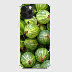 Чехол для iPhone 12 Pro Max с принтом Крыжовник в Тюмени, Силикон |  | Тематика изображения на принте: еда | зеленый | крыжовник | растения | текстура | фрукты | ягоды