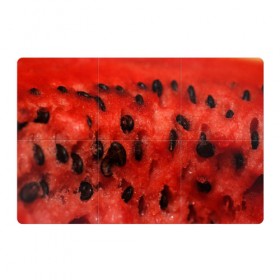 Магнитный плакат 3Х2 с принтом Арбуз 3 в Тюмени, Полимерный материал с магнитным слоем | 6 деталей размером 9*9 см | Тематика изображения на принте: арбуз | еда | косточки | красный | растения | фрукты | ягода