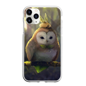 Чехол для iPhone 11 Pro матовый с принтом Волшебная Сова в Тюмени, Силикон |  | owl | мудрость | птица | сова | филин
