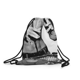 Рюкзак-мешок 3D с принтом Брюс Ли Dj в Тюмени, 100% полиэстер | плотность ткани — 200 г/м2, размер — 35 х 45 см; лямки — толстые шнурки, застежка на шнуровке, без карманов и подкладки | брюс ли dj