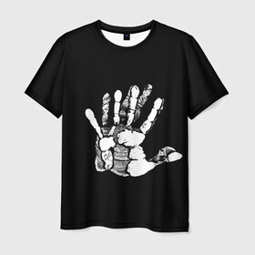 Мужская футболка 3D с принтом Hand в Тюмени, 100% полиэфир | прямой крой, круглый вырез горловины, длина до линии бедер | 3d | arm | bunch of fives | claw | fin | fist | flipper | hand | mitt | paw | власть | кисть руки | ладонь | партия | почерк | рука | сторона | стрелка