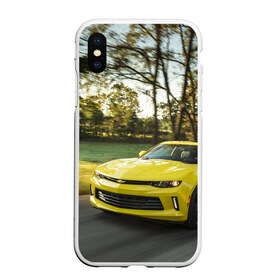 Чехол для iPhone XS Max матовый с принтом Chevrolet Camaro в Тюмени, Силикон | Область печати: задняя сторона чехла, без боковых панелей | chevrolet | авто | автомобиль | блатная | иномарка | красивая | крутая | логотип | марка | марка красивая | машина | пацанский таз | прикольная | седан | сша | тачила | тачка | шевроле | эмблема