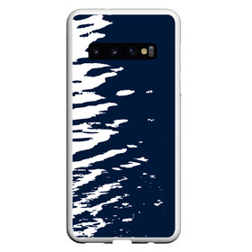 Чехол для Samsung Galaxy S10 с принтом Белые штрихи в Тюмени, Силикон | Область печати: задняя сторона чехла, без боковых панелей | watercolor | абстракция красок | акварель | брызги красок | живопись | картина | краска | потертость красок | размытые краски | текстуры | художник | черно белый | яркие | яркие краски