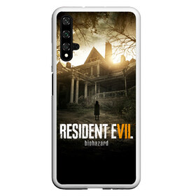 Чехол для Honor 20 с принтом Resident Evil в Тюмени, Силикон | Область печати: задняя сторона чехла, без боковых панелей | Тематика изображения на принте: horror | jovovich | milla | zombie | вирус | зло | зомби | йовович | милла | обитель | ужас