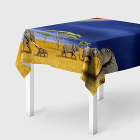 Скатерть 3D с принтом Мир в Тюмени, 100% полиэстер (ткань не мнется и не растягивается) | Размер: 150*150 см | Тематика изображения на принте: elephant | hipster | индия | йога | слон | хипстер