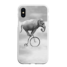 Чехол для iPhone XS Max матовый с принтом Hipster Bike в Тюмени, Силикон | Область печати: задняя сторона чехла, без боковых панелей | elephant | hipster | индия | йога | слон | хипстер