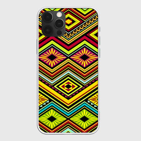 Чехол для iPhone 12 Pro Max с принтом Мексиканский узор в Тюмени, Силикон |  | abstract | decorative | drawing | fabric | fashion | geometric | traditional | tribal seamless patterns and ethnic ornaments | народный | узор | этнический