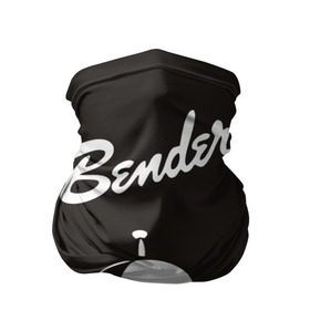 Бандана-труба 3D с принтом Бендер в Тюмени, 100% полиэстер, ткань с особыми свойствами — Activecool | плотность 150‒180 г/м2; хорошо тянется, но сохраняет форму | bender | futurama | бендер | футурама