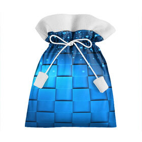 Подарочный 3D мешок с принтом Волшебные кубики в Тюмени, 100% полиэстер | Размер: 29*39 см | 3d | грань | краски | кубик | кубики | линии | мозаика | прикольные | разноцветные | ребро | текстура | тени | узор