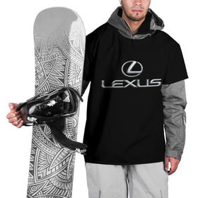Накидка на куртку 3D с принтом lexus в Тюмени, 100% полиэстер |  | Тематика изображения на принте: brand | car | japan | lexus | logo | toyota motor | автомобиль | лексус | логотип | марка | япония