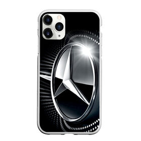 Чехол для iPhone 11 Pro матовый с принтом Mercedes-Benz в Тюмени, Силикон |  | Тематика изображения на принте: car | germany | logo | make | mercedes benz | автомобиль | германия | логотип | марка | мерседес бенц